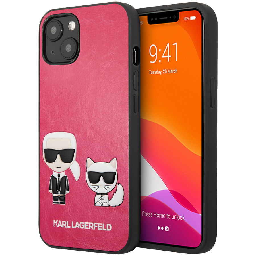 Купить Чехол LAGERFELD Karl & Choupette Hard для iPhone 13 KLHCP13MPCUSKCP  в Алматы, Астана: цена, рассрочка | iSpace.kz