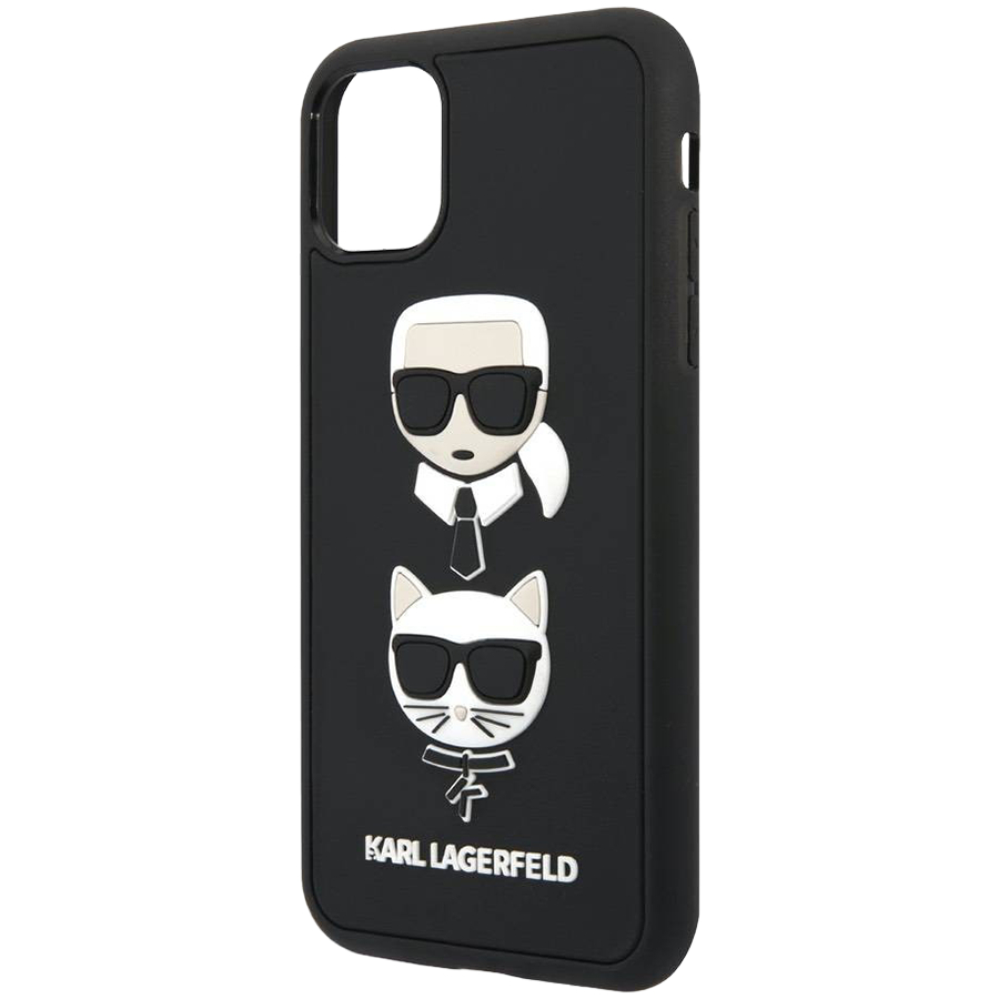 Купить Чехол LAGERFELD 3D Rubber Karl and Choupette для iPhone 11  KLHCN61IK3DKC в Алматы, Астана: цена, рассрочка | iSpace.kz