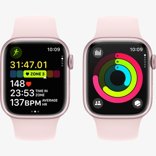 Pink apple watch series 3 band sales