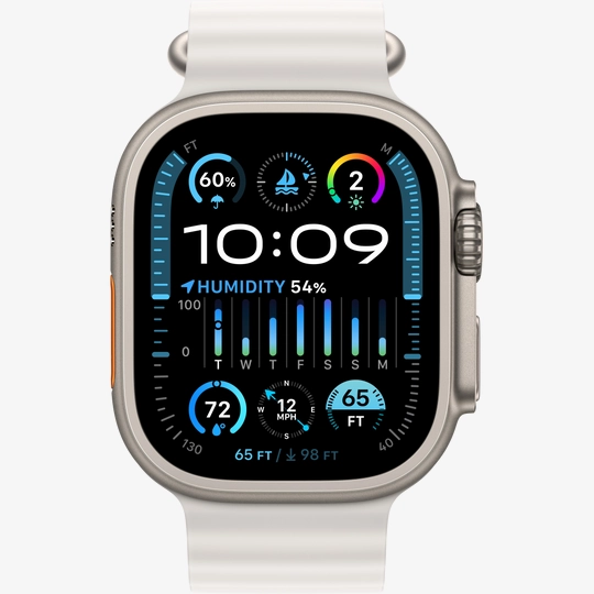 Apple Watch Ultra Series 2 GPS Cellular 49 White Ocean Band MREJ3GK A iSpace